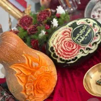 هندوانه و کدو یلدا