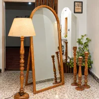 آینه قدی تمام چوب