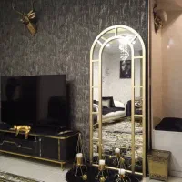 آینه قاب فلزی