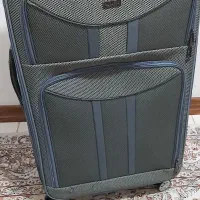 چمدان مسافرتی سایز بزرگ سالم جنس برزنتی