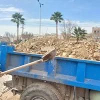 حمل نخاله ناخاله و مصالح ساختمانی با نیسان کمپرسی|خدمات حمل و نقل|شیراز, تل حسین‌آباد|دیوار