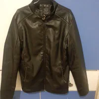 کاپشن چرم مردانه ۳xl