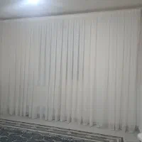 پرده حریر ساده