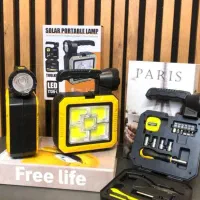 چراغ قوه پاور بانک جعبه ابزار