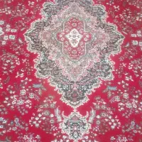 فرش ۶متری ماشینی قرمز درحدنو