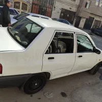 پراید بی رنگ شاستی سالم موتور سالم شاستی