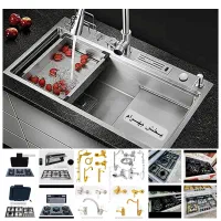 فروش ویژه/ سینک گرانیتی گازتوکار رومیزی هود Kq8491