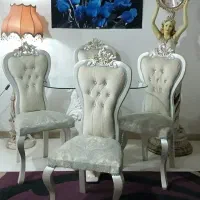 میز ناهارخوری کلاسیک ۴نفره غذاخوری سالم