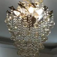 لوستر برنجی ۸ و ۶ شاخه