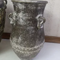 کوزه سفالی پتینه کارشده