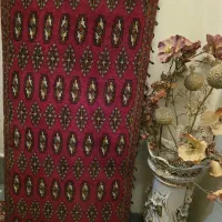 یک جفت پشتی ترکمن دستباف