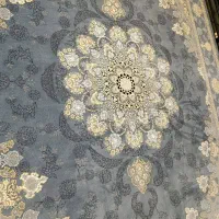 فرش خاتون دلفینی نقره ایی ۱۲۰۰شانه|فرش|شیراز, قلات|دیوار