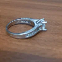 انگشتر نقره زنانه وگوشواره مروارید وزنجیر کارتیر|جواهرات|تبریز, |دیوار