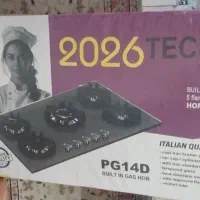 اجاق گاز پنج شعله‌ ی رو مارک تکنو ایتالیایی