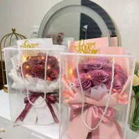 دسته گل روبانی مجموعه ملورا|گل مصنوعی|شیراز, میرزاکوچک خان|دیوار