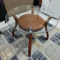 میز نهارخوری ۴ نفره شیشه دار