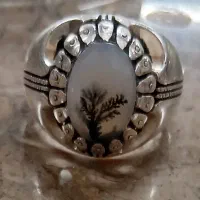 انگشتر نقره شجر