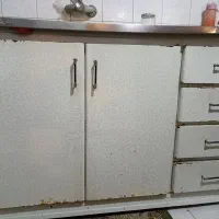 کابینت آشپزخانه کارکرده سالم|کتابخانه، شلف، قفسه‌های دیواری|همدان, |دیوار