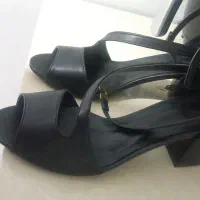 کفش چرم مشکی