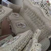 مبل ۹ نفره مدل استیل کارکرده