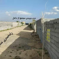 زمین ملکی ۵۰۰ متری دونبش دور دیوار در برزش آباد|فروش زمین و ملک کلنگی|مشهد, پنجتن|دیوار