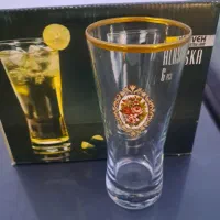 لیوان استکان لب طلا