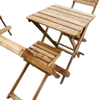 میز‌و صندلی چوبی تاشو|کافی‌شاپ و رستوران|بجنورد, |دیوار