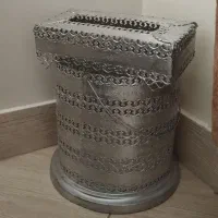 سطل و جا دستمال کاغذی|صنایع دستی و سایر لوازم تزئینی|اسلام‌شهر, شهرک واوان|دیوار