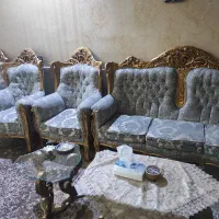 مبل ۹نفره به همراه میزعسلی|مبلمان خانگی و میز عسلی|مشهد, انصار|دیوار