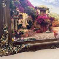 تابلو فرش بسیار زیبا و خوشرنگ|تابلو فرش|تنکابن, |دیوار