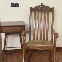 صندلی راک و میز|صندلی و نیمکت|چالوس, |دیوار