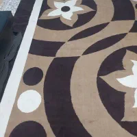 دو عدد گلیم هم رنگ و یک عدد گلیم راهروی در رودان