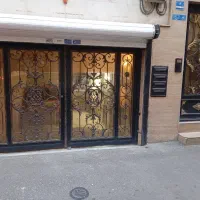 درب آهنی پارکینگ، حیاط، ویلا، باغ