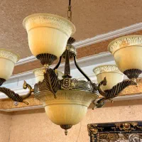 لوستر فلزی آنتیک