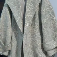 مانتو شلوار جنس ژاکارد سایز تا ۴۴