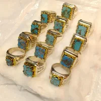 انگشتر نقره فیروزه