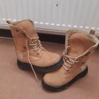 چکمه (نیم بوت) چرمی زنانه|کیف، کفش، کمربند|شاهین‌شهر, مسکن مهر|دیوار