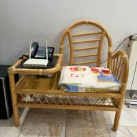 میز تلفن آنتیک چوب روس - میز چوبی