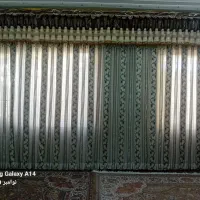 پرده ی  حریر گردویی