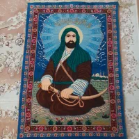 تابلو فرش دستباف کاشمر عتیقه