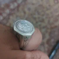 انگشتر دوشاهی انتیک نقره