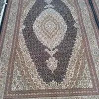 فرش  دستبافت جفت ۶ متری ۴۰ رج گل ابریشم