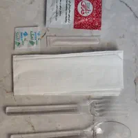 پک کامل قاشق و چنگال یکبار مصرف ۲۵۰۰|ظروف نگهدارنده، پلاستیکی، یک‌بارمصرف|بهارستان, |دیوار