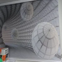 پرده زبرا ۲سانت اقتصادی منظره کره ای