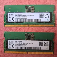 2 عدد رم لپ تاپ ddr5 با فرکانس ۵۶۰۰ در حد نو