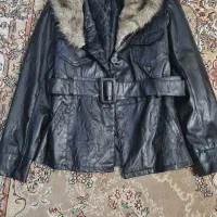 کت چرم زنانه