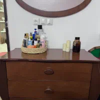 سرویس خواب دونفره همراه دراور و پاتختی