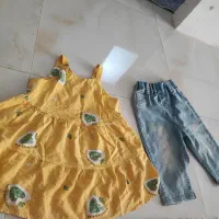 کاپشن شلوار لی کلاه شال گردن|کفش و لباس بچه|زاهدان, |دیوار