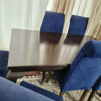 میز غذا خوری|میز و صندلی غذاخوری|ابریشم, |دیوار