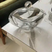 دو جفت قندان و نمکدان کریستال اصل چک بوهمیا|ظروف سرو و پذیرایی|تهران, بوستان چیتگر|دیوار